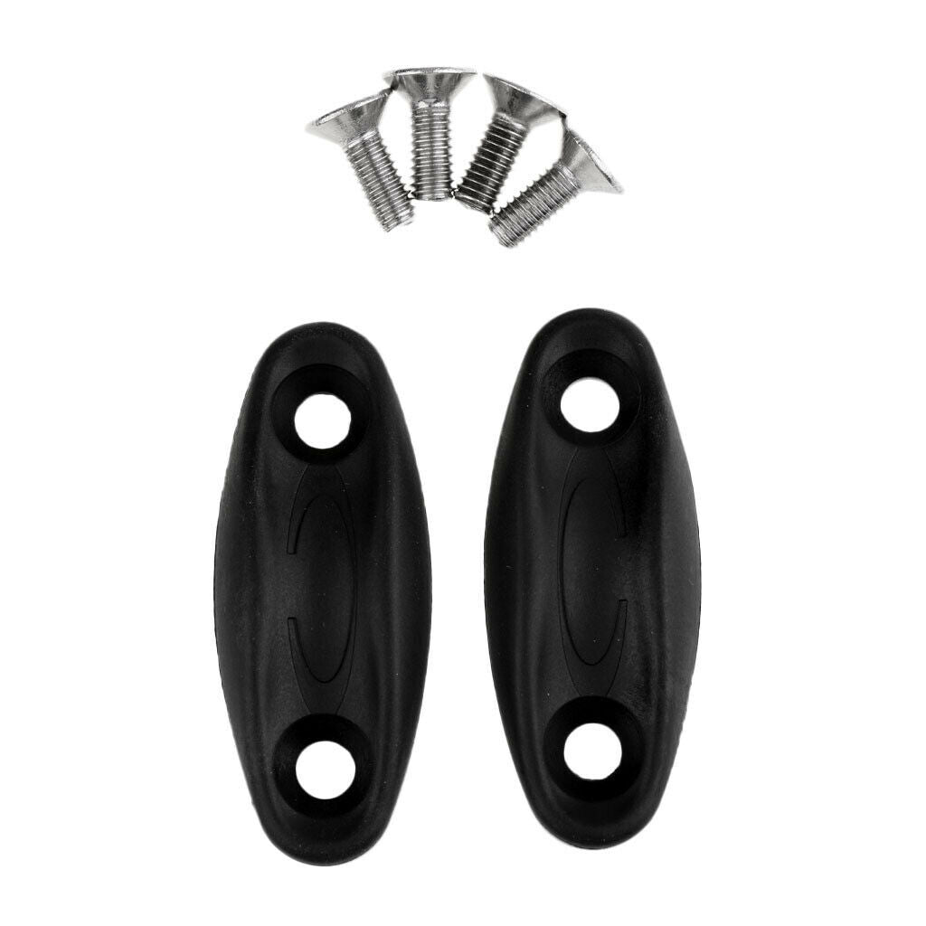 Set of 2 Kayak Toggle Carry Handle Canoe Boat Replacement & Cord Rope Screws