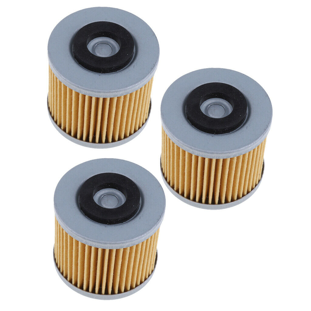 3x Motorcycle Oil Filter Fit Yamaha XVS1100A V STAR 1100 Classic 2000-2008