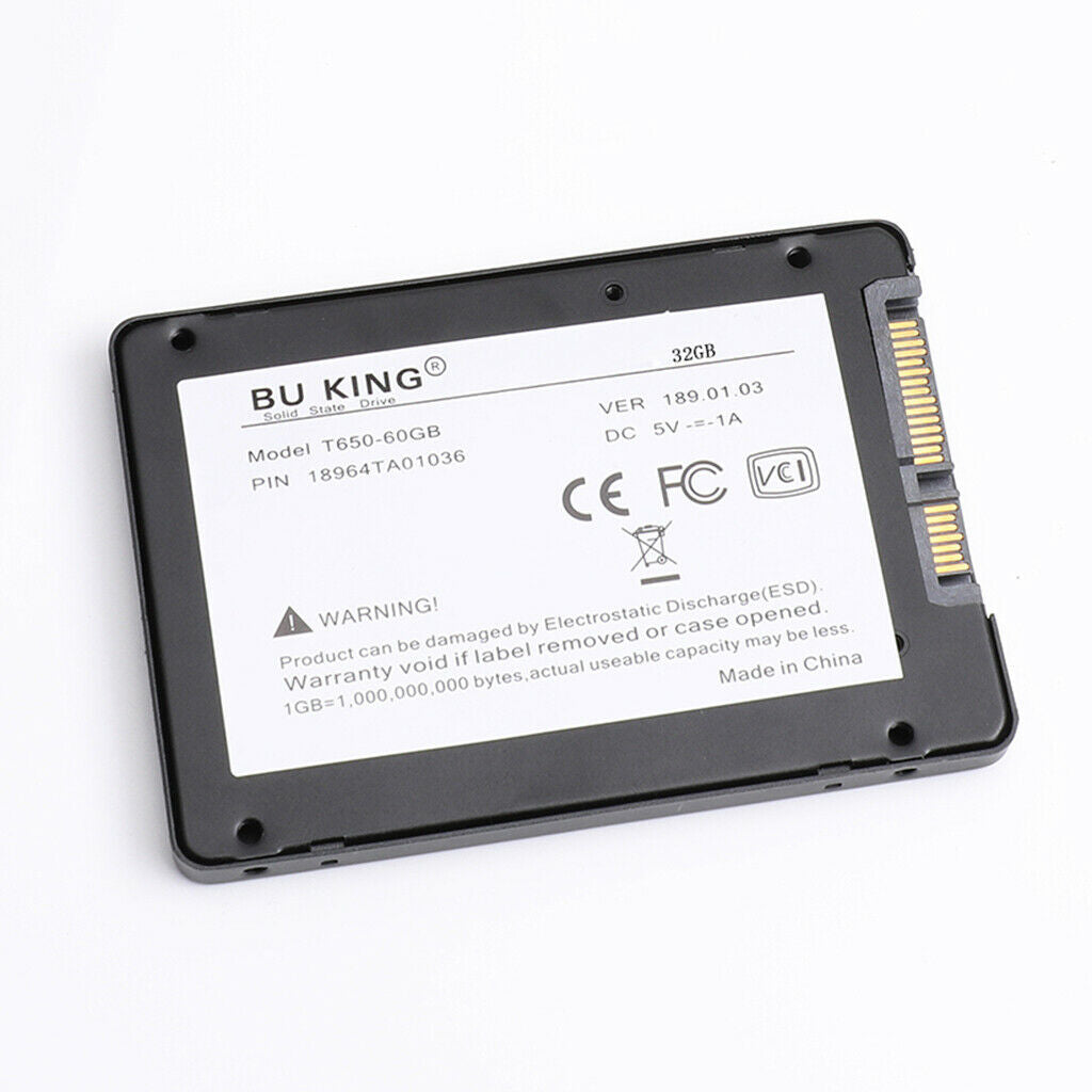 2.5 inch 32G SATA 3.0 Internal Solid State Drive TLC SSD Hard Drive 6Gbps