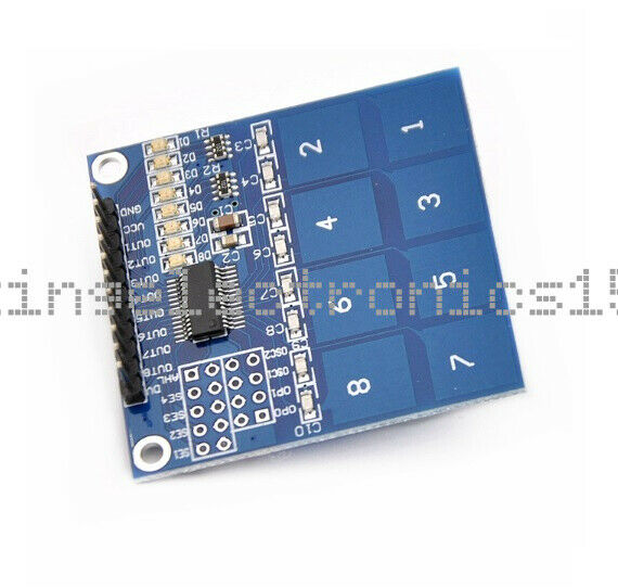 For Arduino TTP226 8 Channel Digital Capacitive Switch Touch Sensor Module