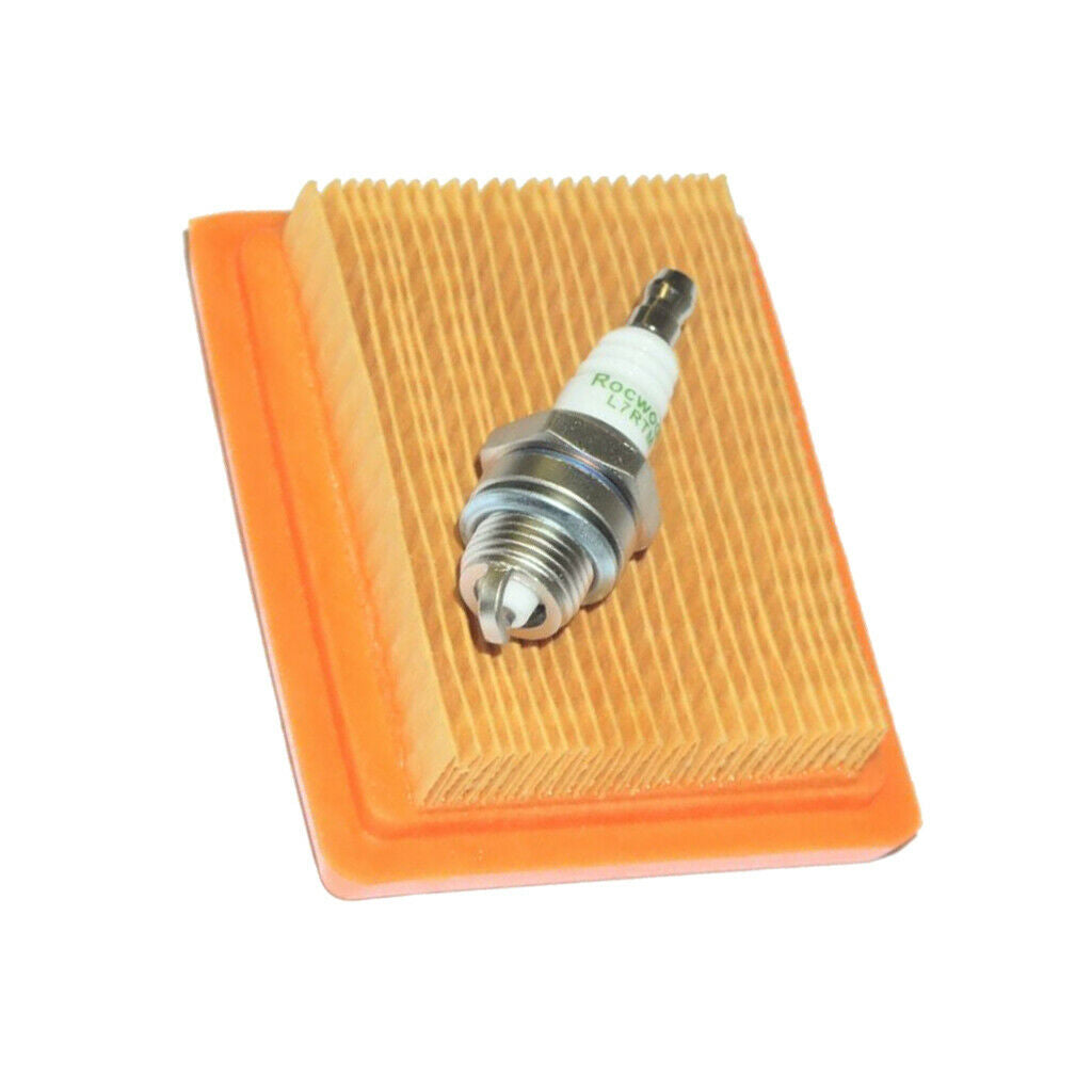 Air Filter Spark Plug for Stihl FS120 FS200 FS250 Chainsaw Replace 4134 141 0300