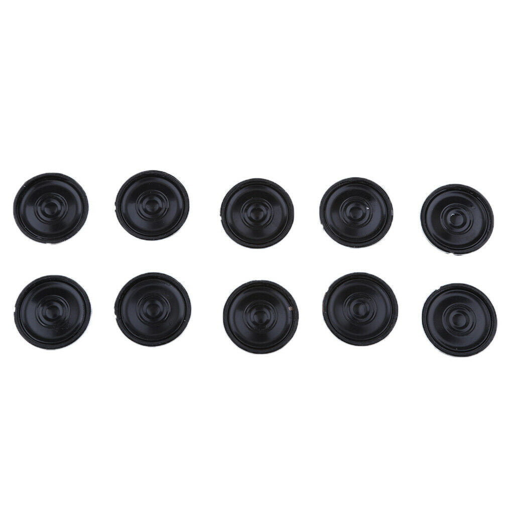 10 Pieces 1 Watt 8Ohm 28mm Dia Mini Metal Inside Music Player Stereo