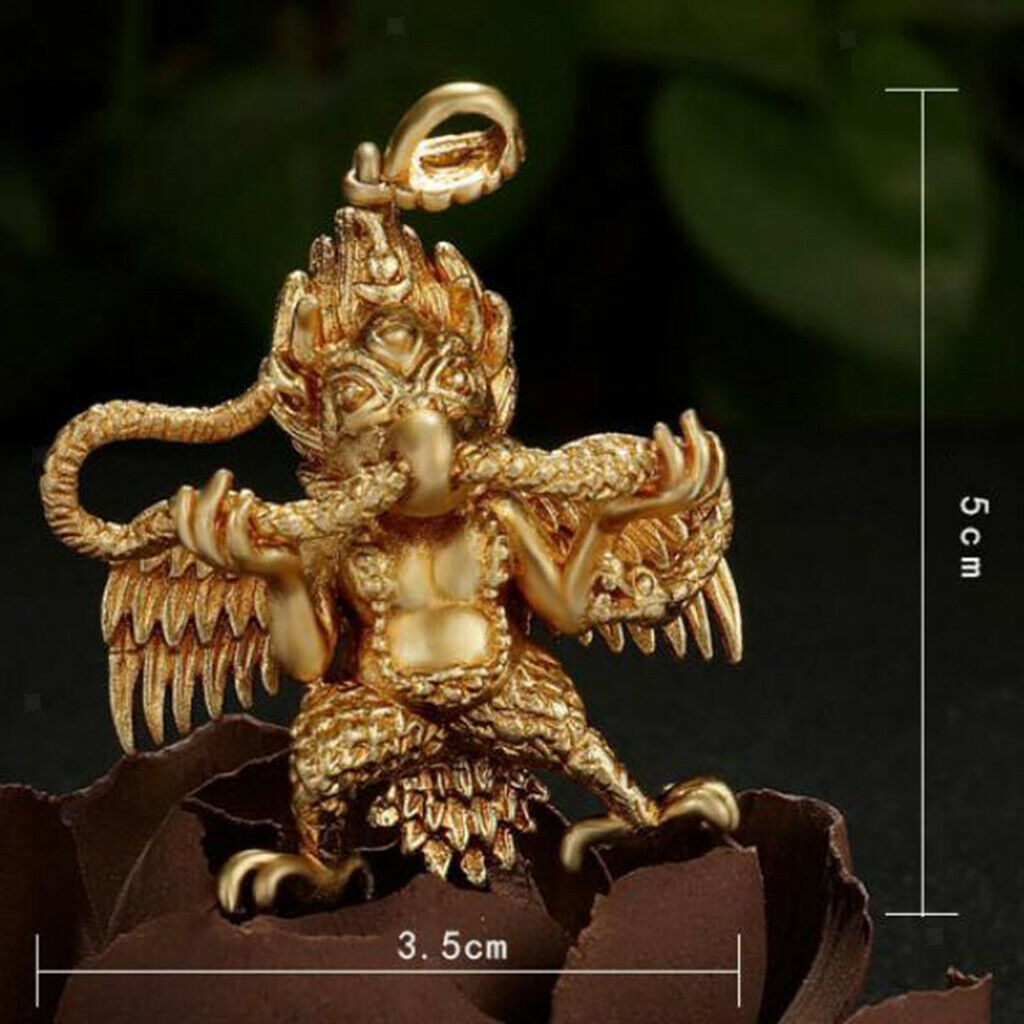 Metal Thai Garuda Handmade Charm Necklace Pendant Collectibles Accessory