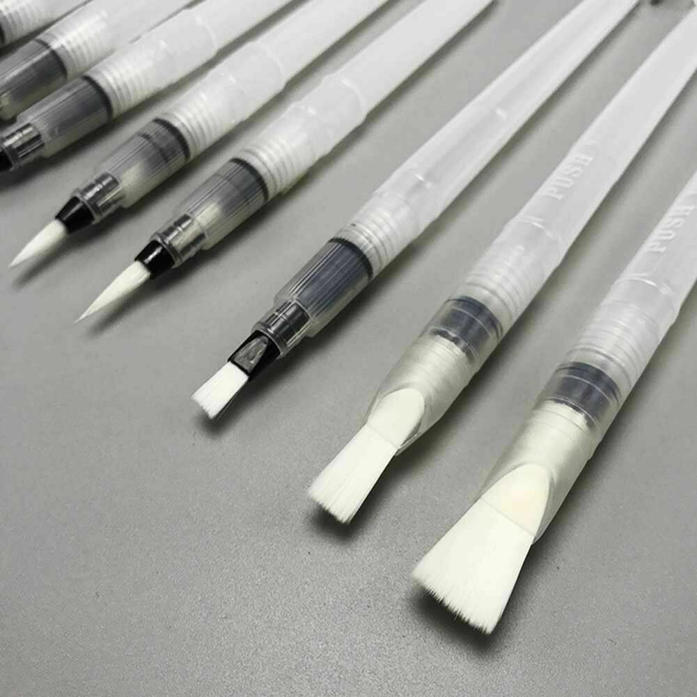 6PCS Soft Water Color Brush Pencil for Beginner Painting Drawing Art Supplies