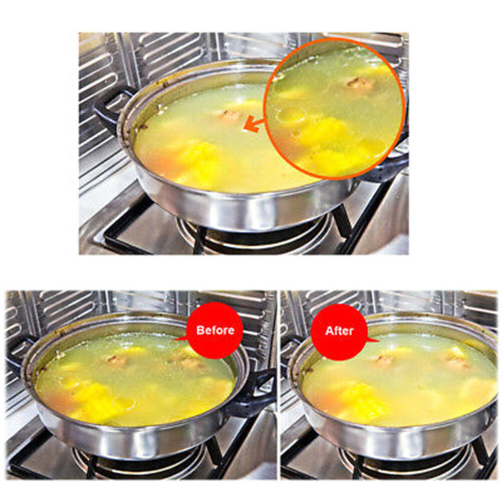 12Pcs Kitchen Food Cooking Soup Oil Absorption Paper Food Grade Oil Filter.l8