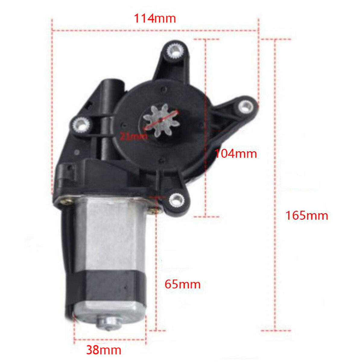 1× Car Right / Left Side Wearproof Power Window Motor Parts Direct Replacement