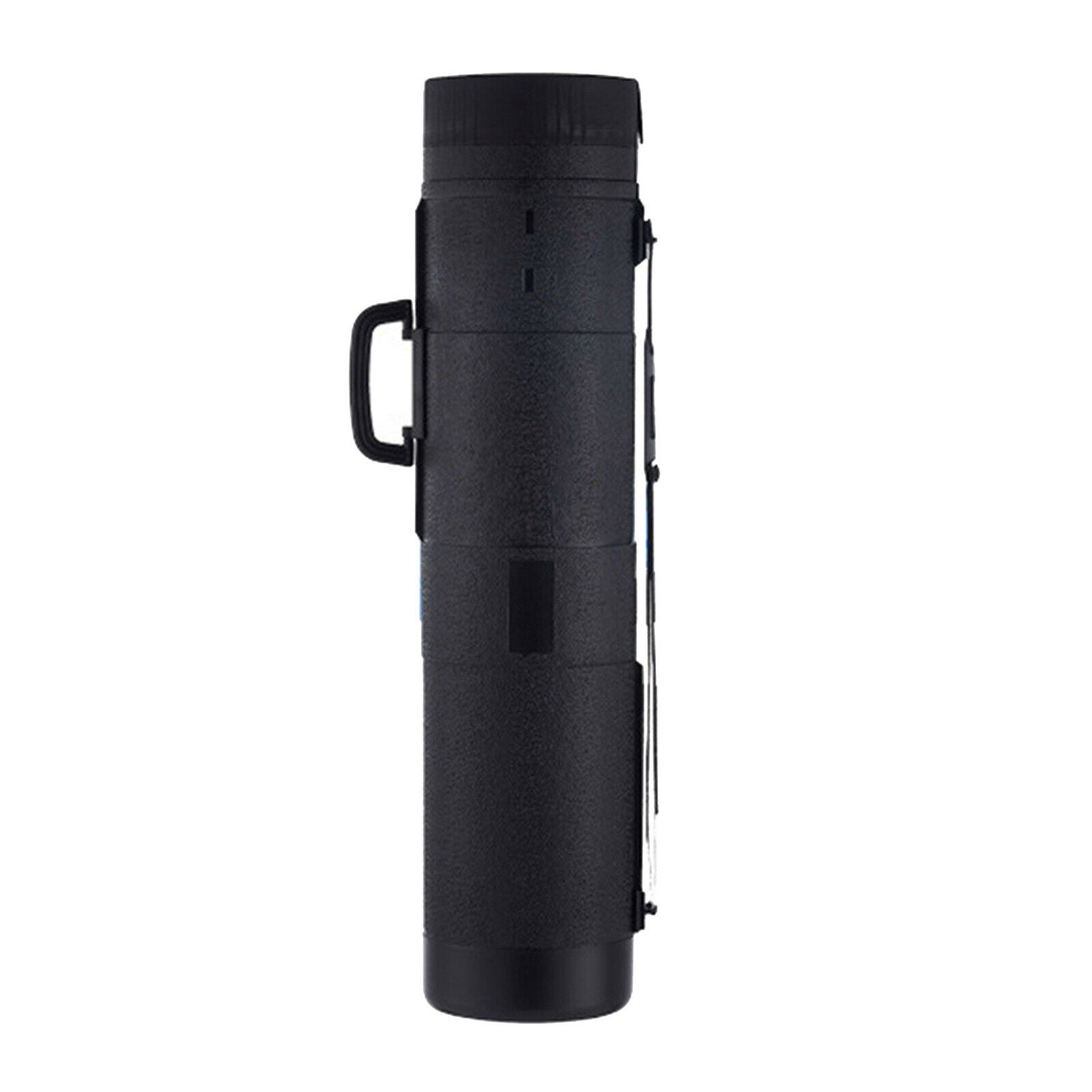 Black Plastic Telescoping Poster Artwork Document Storage Tube Scroll Case
