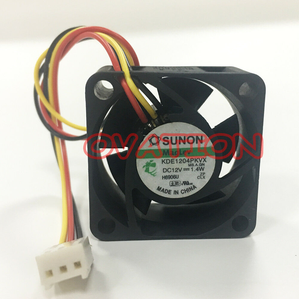 For SUNON KDE1204PKVX 40*20mm Cooler Cooling Fan for CISCO 2950-24 1.4W 3Pin