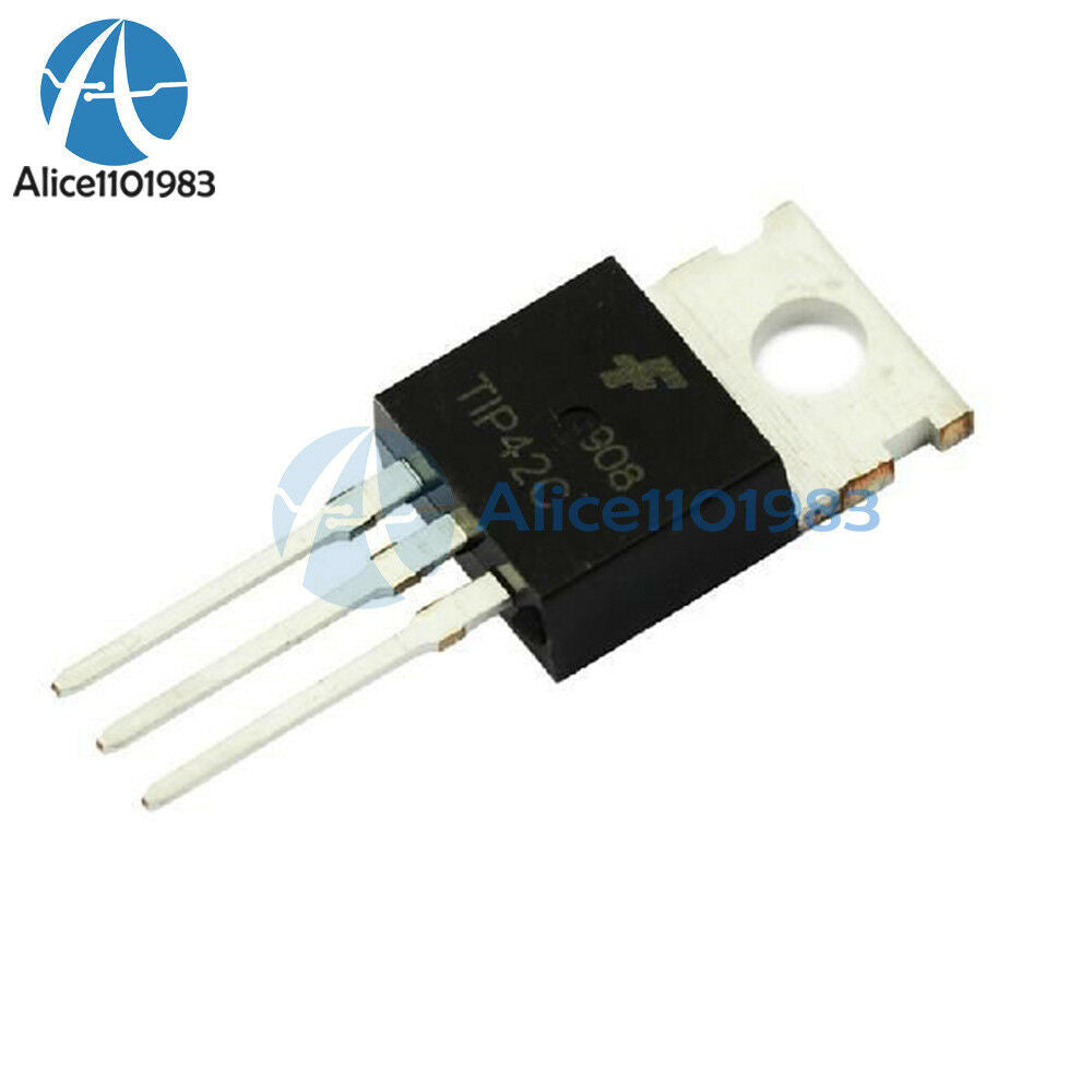 50Pcs TIP42C TIP42 PNP TRANSISTOR TO-220 100V 6A