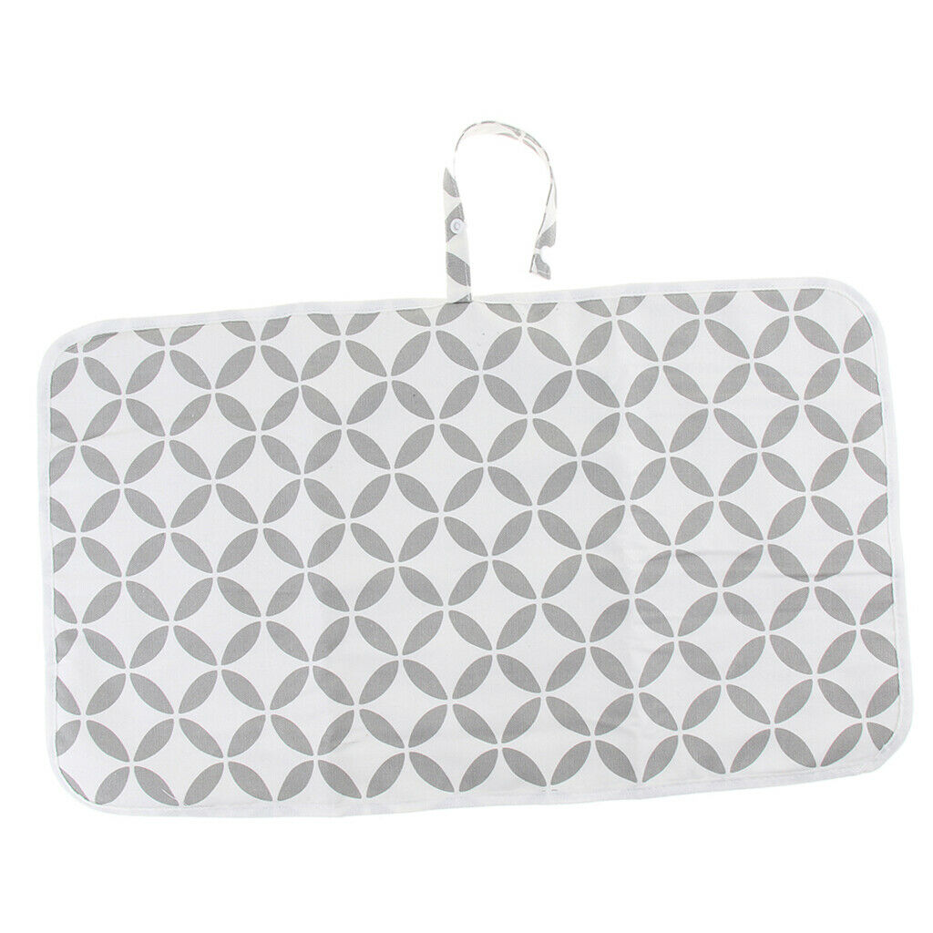Compact Foldable Portable Travel Mat for Children - White, as described
