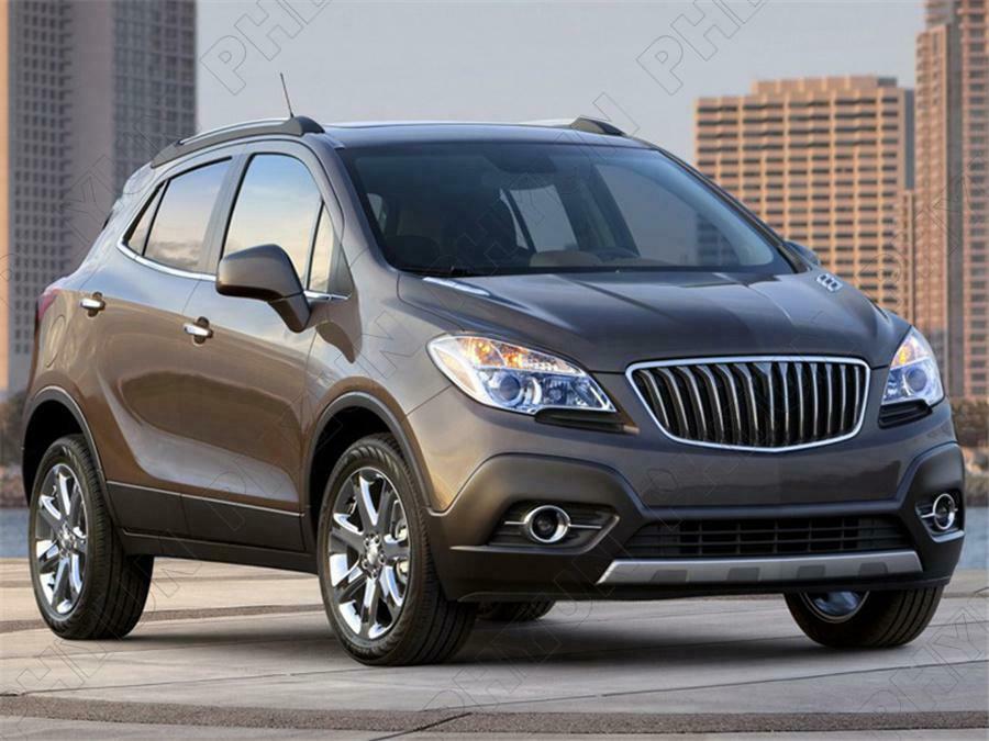 For 2012-2016 Buick Encore Rear Reflector Fog Light Lamp Cover Trim Frames 2Pcs