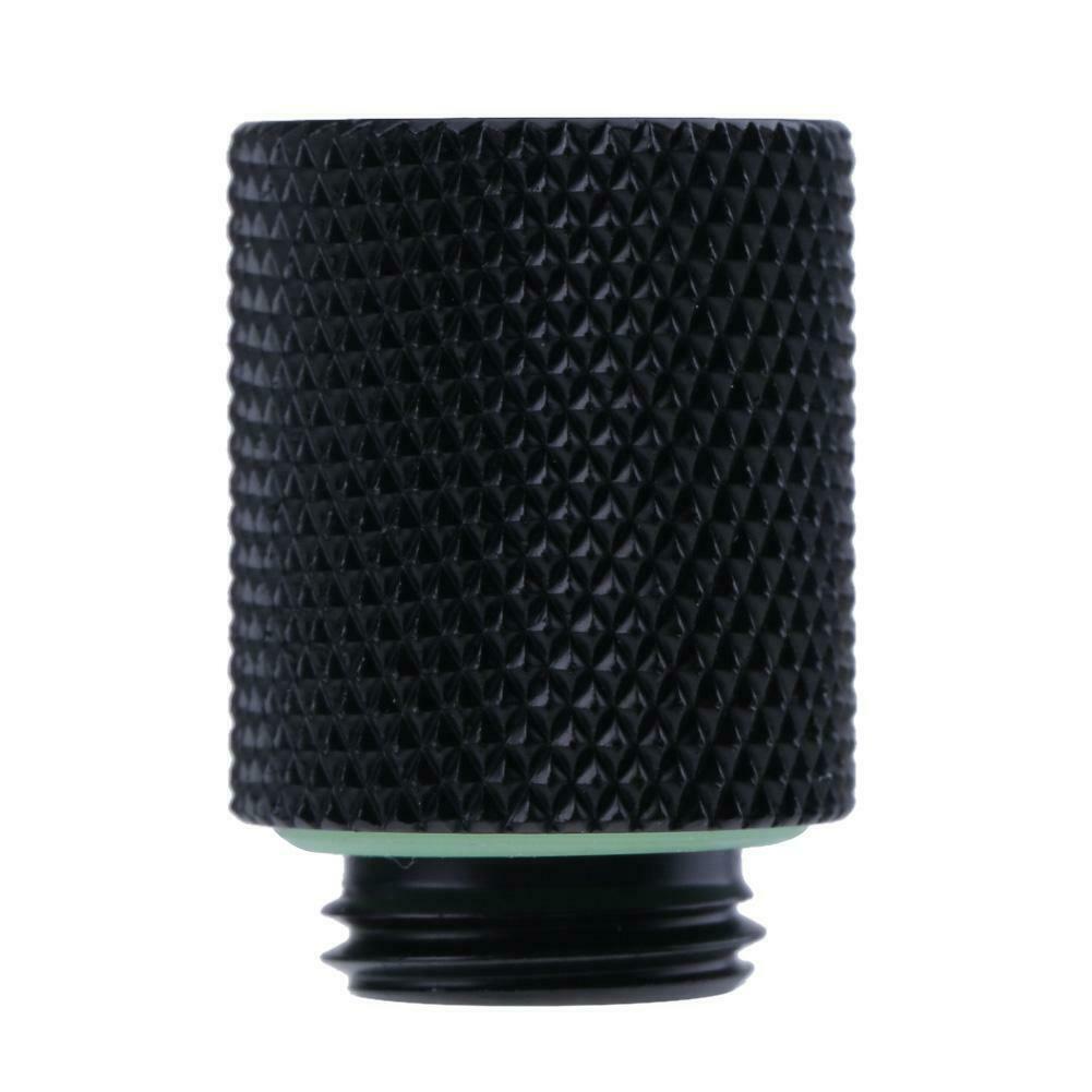 20mm G1/4 Thread for Liquid PC Water Cooling Tube Base Extender Fittings Adapter