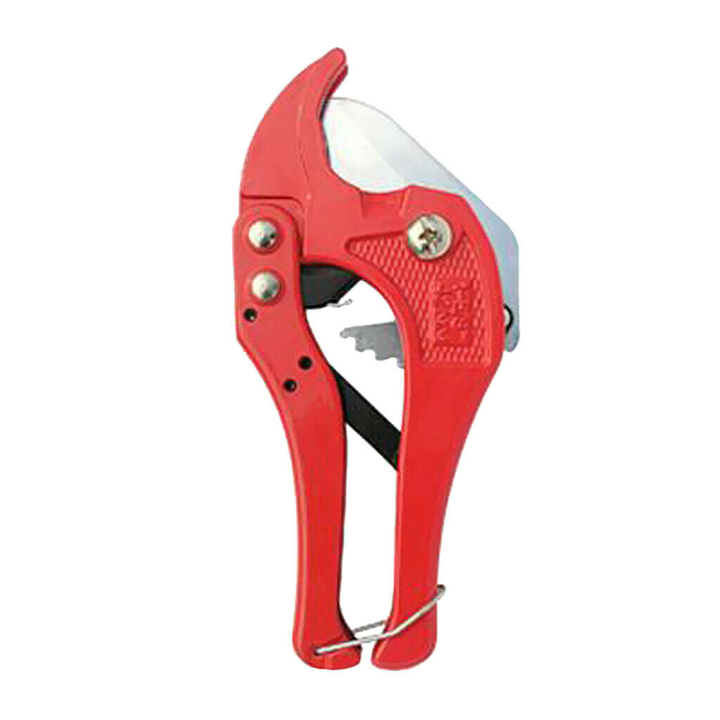 42mm Ratchet Pvc Plastic Pipe Cutter Cutting Pliers Plumber  Hose Cutter