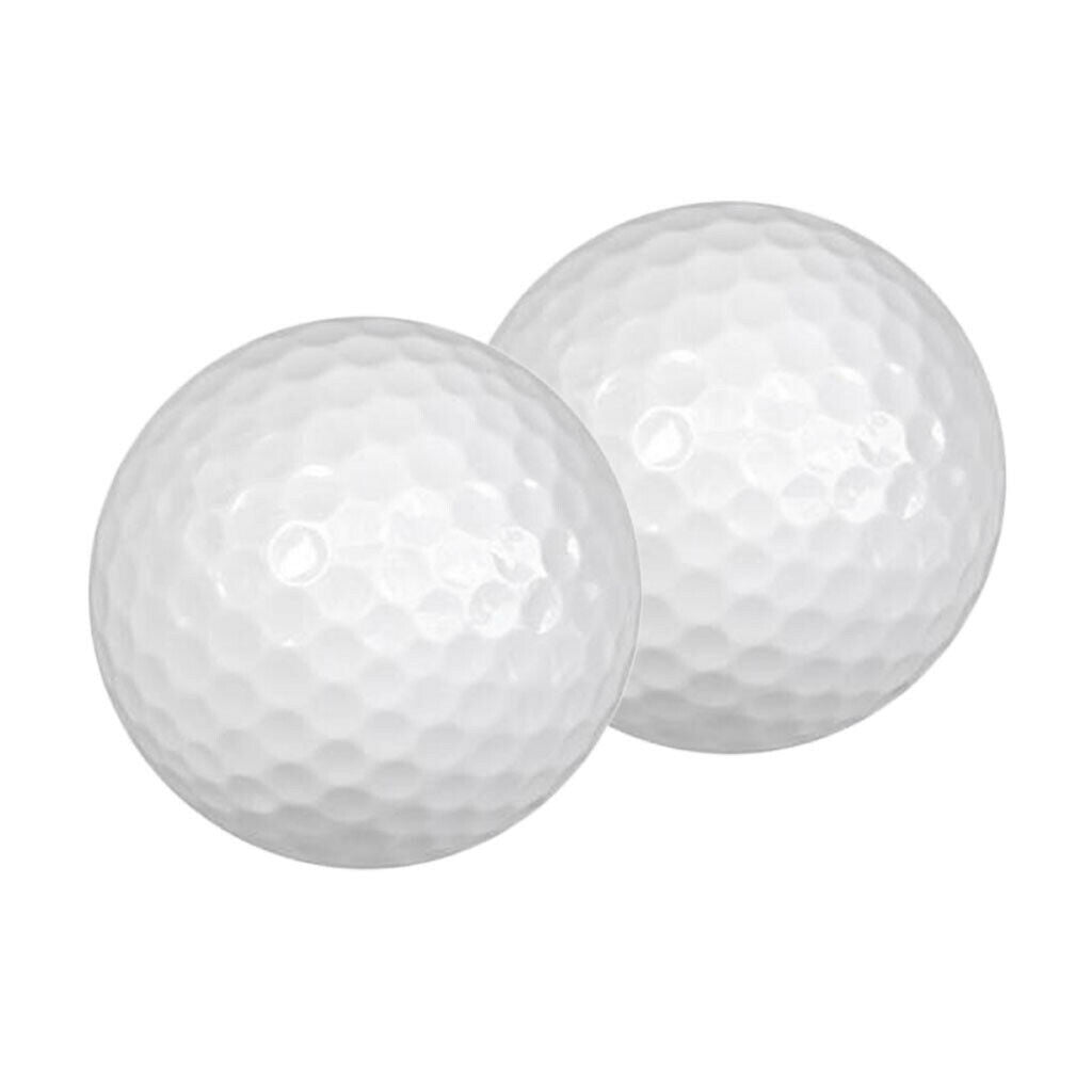 Prettyia   2Pcs   Practice   Golf   Ball   Sports   Outdoor   Indoor   Golf