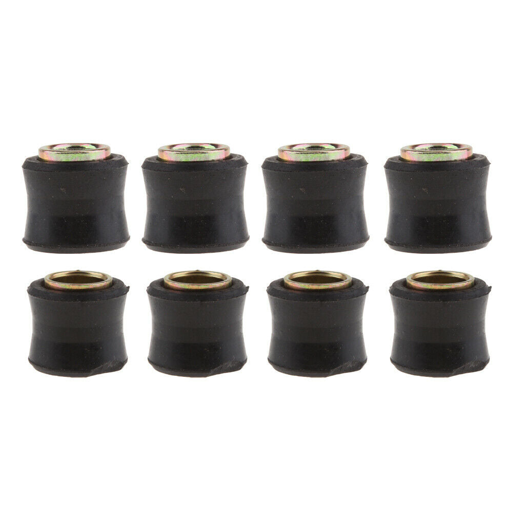 8x Motorbike Shock Absorber Rear Bush 12mm+10mm for Motorbike Replacement