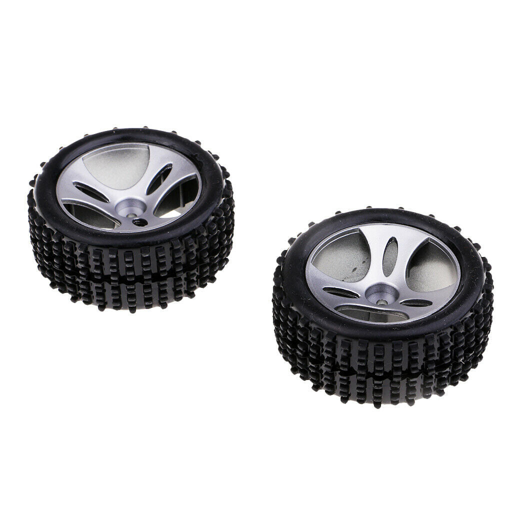 1/18 Scale RC Buggy Accessory Tire Tyre Wheel Rim 2P for WLtoys A959 A959-01