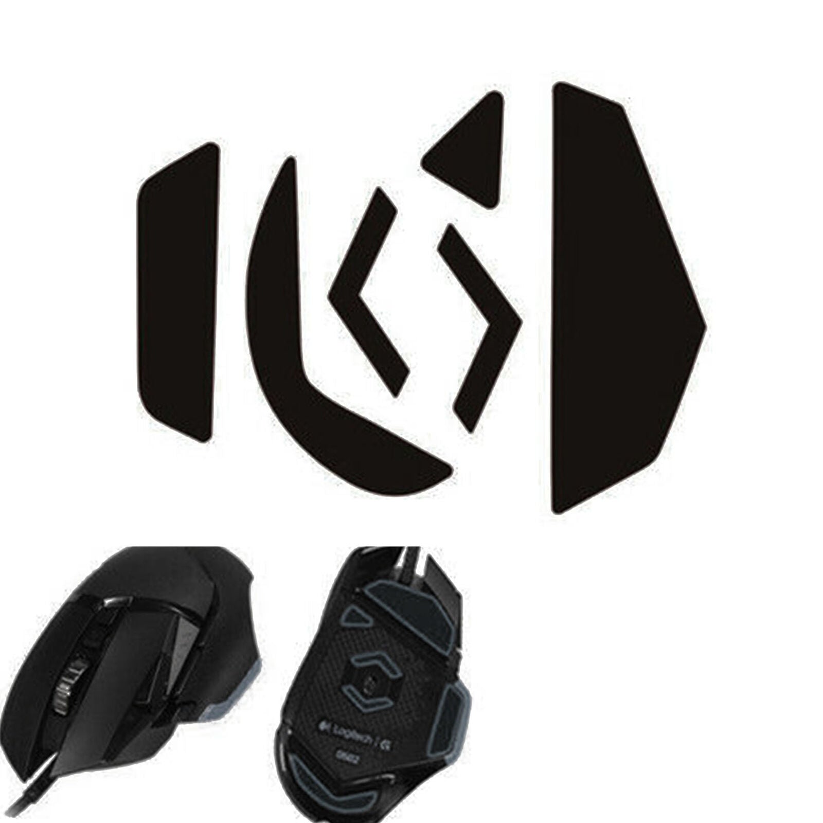 1 Set Mouse Mic Feet Skates Pads Teflon 0.65mm For Gaming Logitech G502