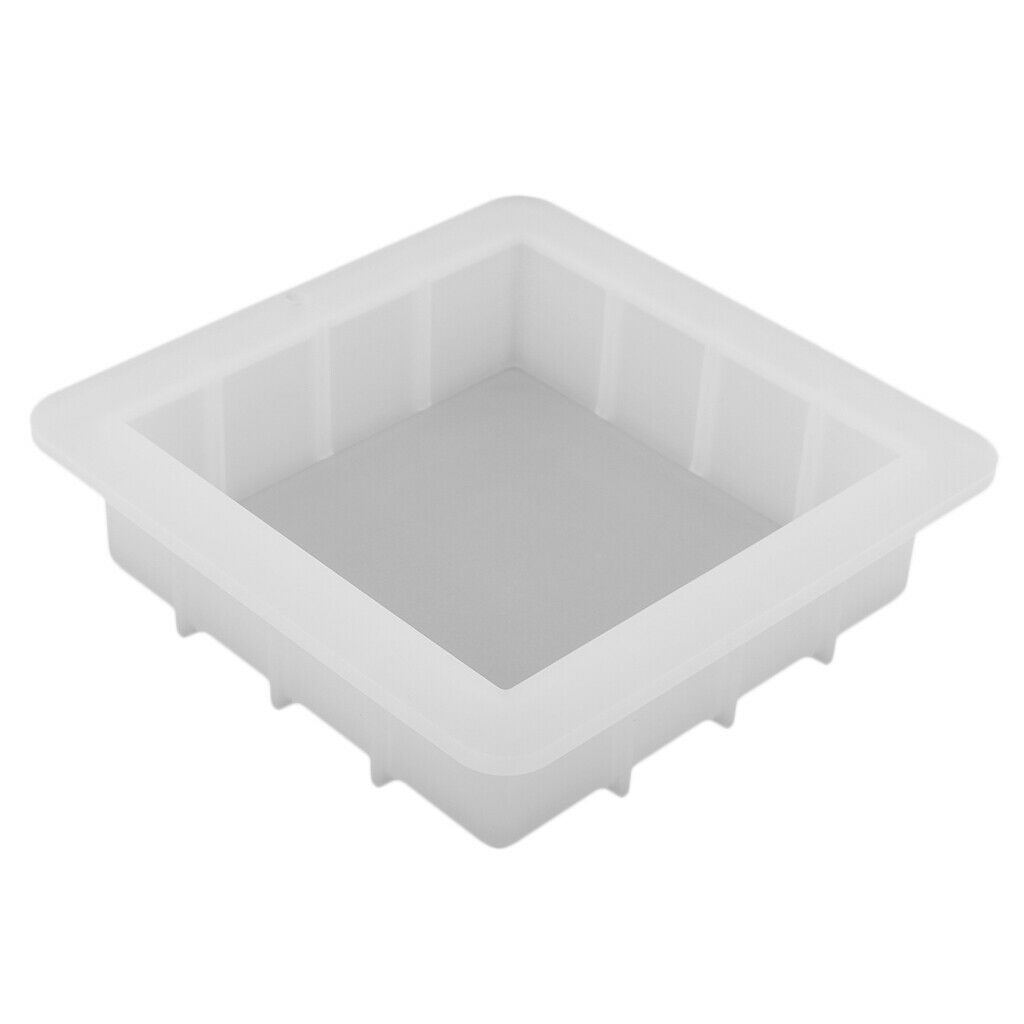 Large 1100ml Soap Mold Silicone Mould Tray For Homemade DIY Pastry Baking Mold