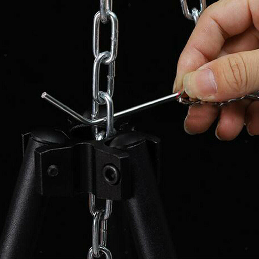 Grill Camping Tripod Portable Hanging Pot Backpacking Hiking Cookware Tool