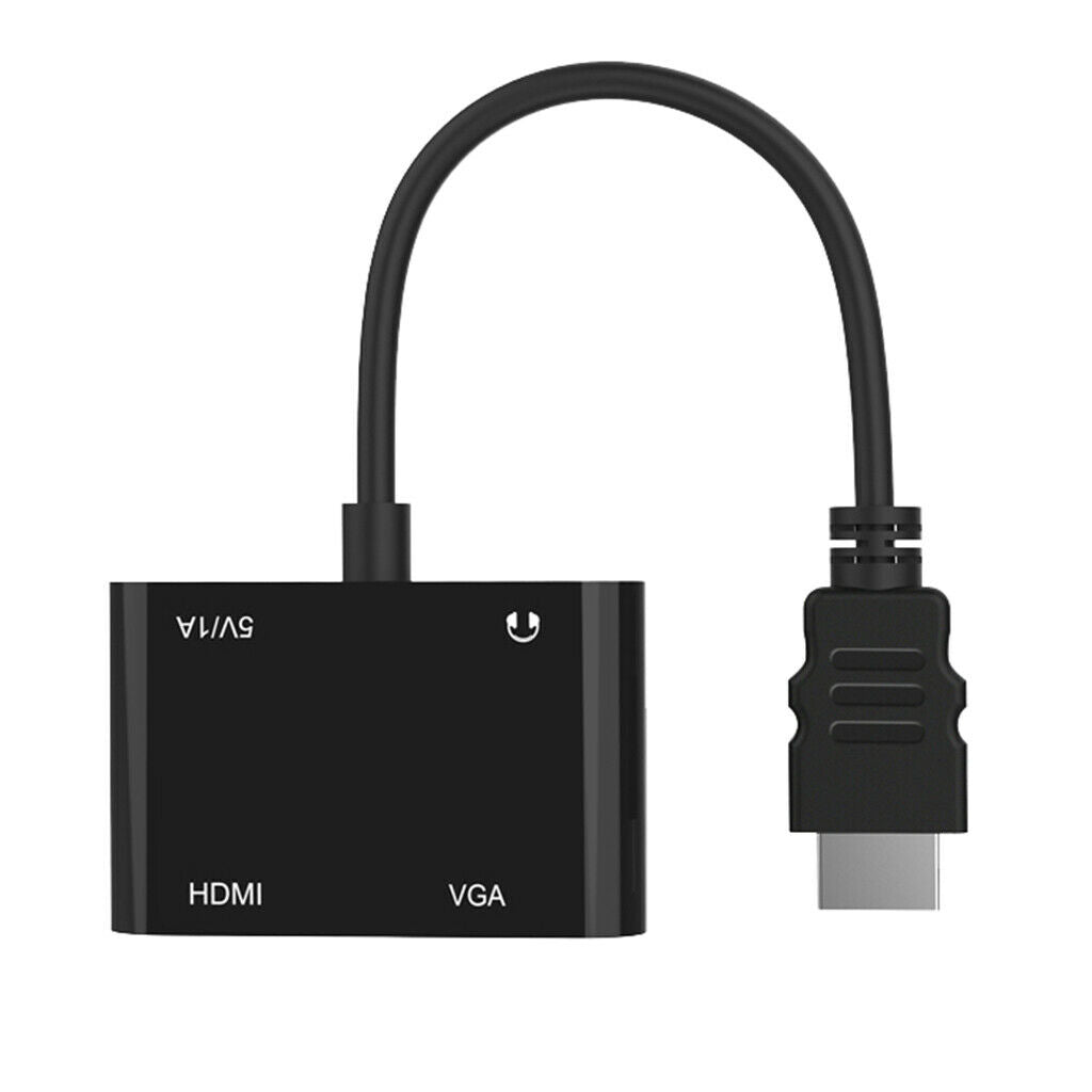 Male to VGA Female Video Cable Cord Converter Adapter 1080P For TV Monitor