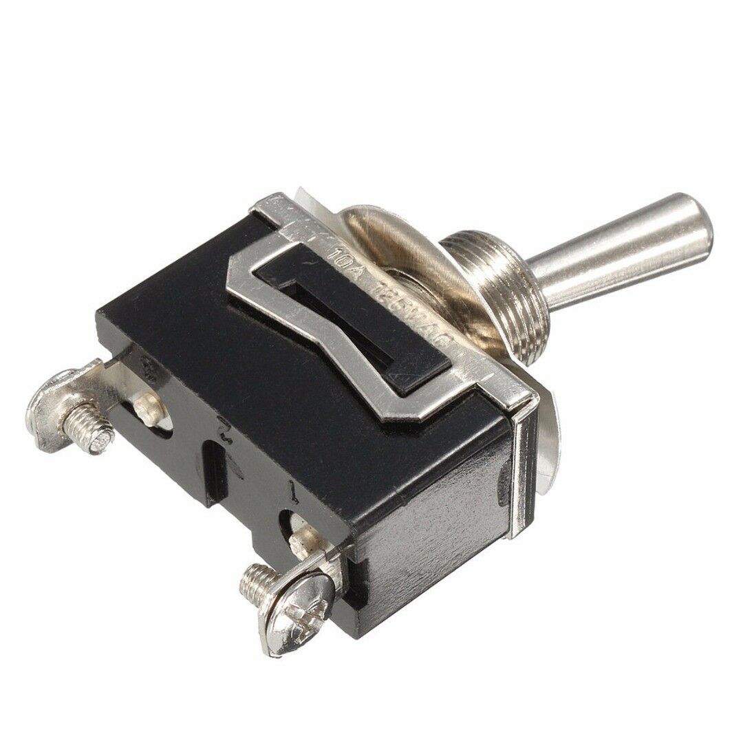 2pcs Heavy Duty Toggle Switch / Flick 12V ON/OFF Car Light SPST / Water Cover