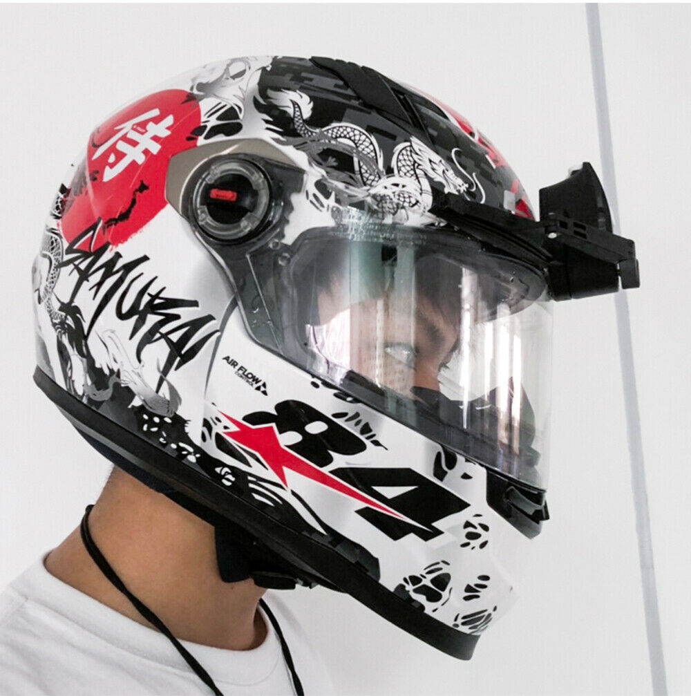 Universal Motorcycle Helmet Wiper Electric Wiper Compatible with Most Visor