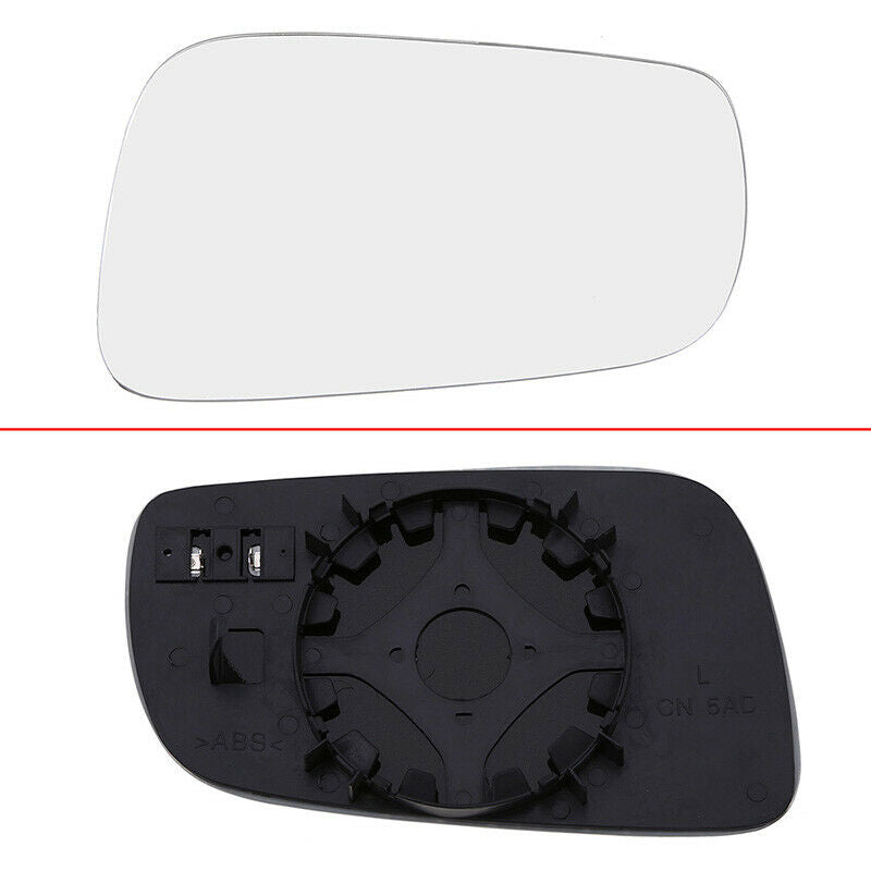 Left Heated Mirror Glass Len For VW Golf/Jetta 1999-2001 Variant 2001 02 Replace