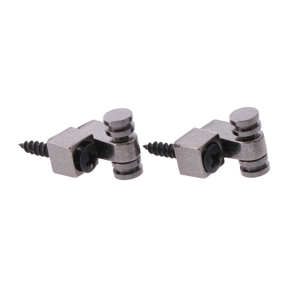 2PCS Gun black Roller String Tree Guide Retainer Parts For Electric Guita.l8