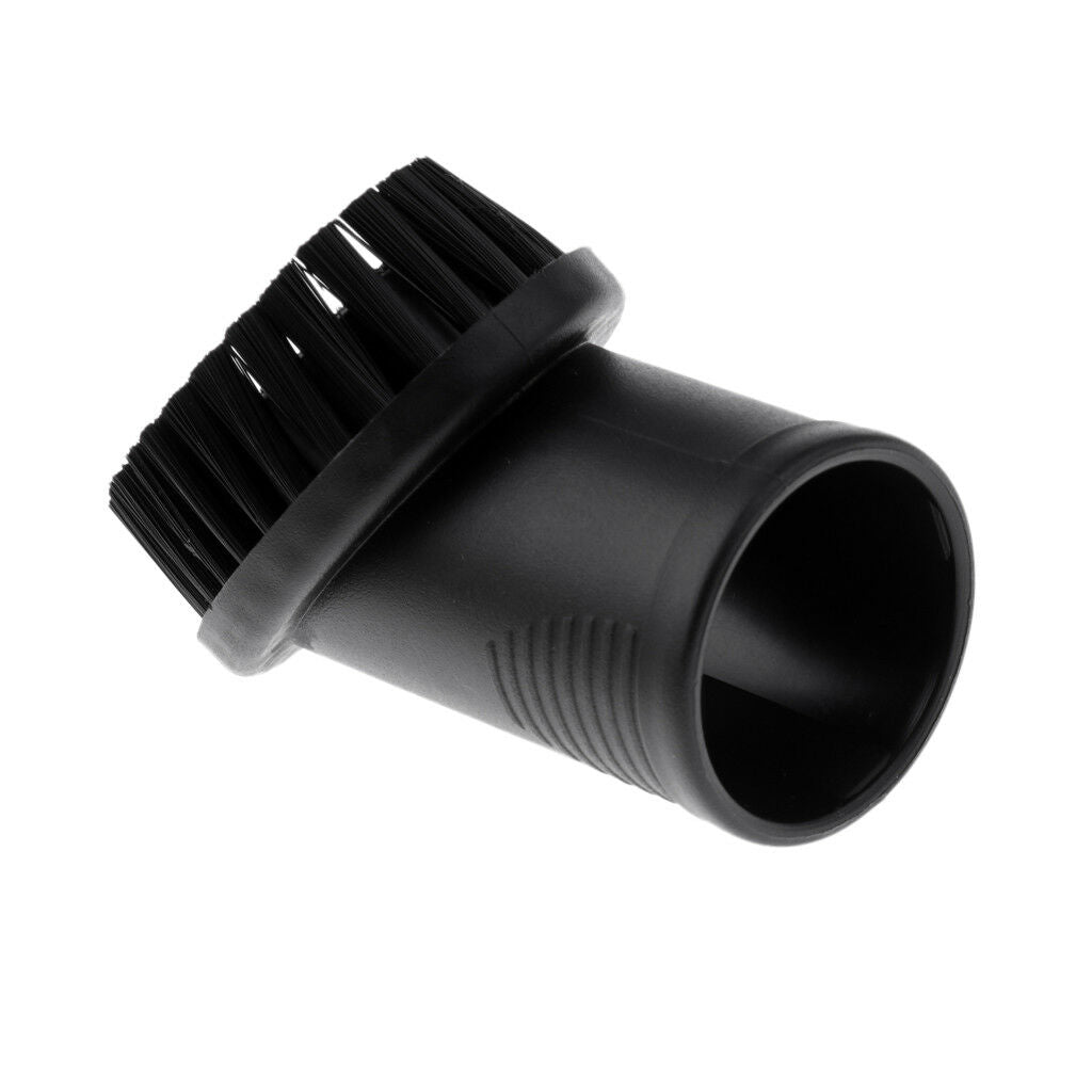 Oval Bristle Dusting Brush for Vacuum Cleaners with 32mm Connector Black