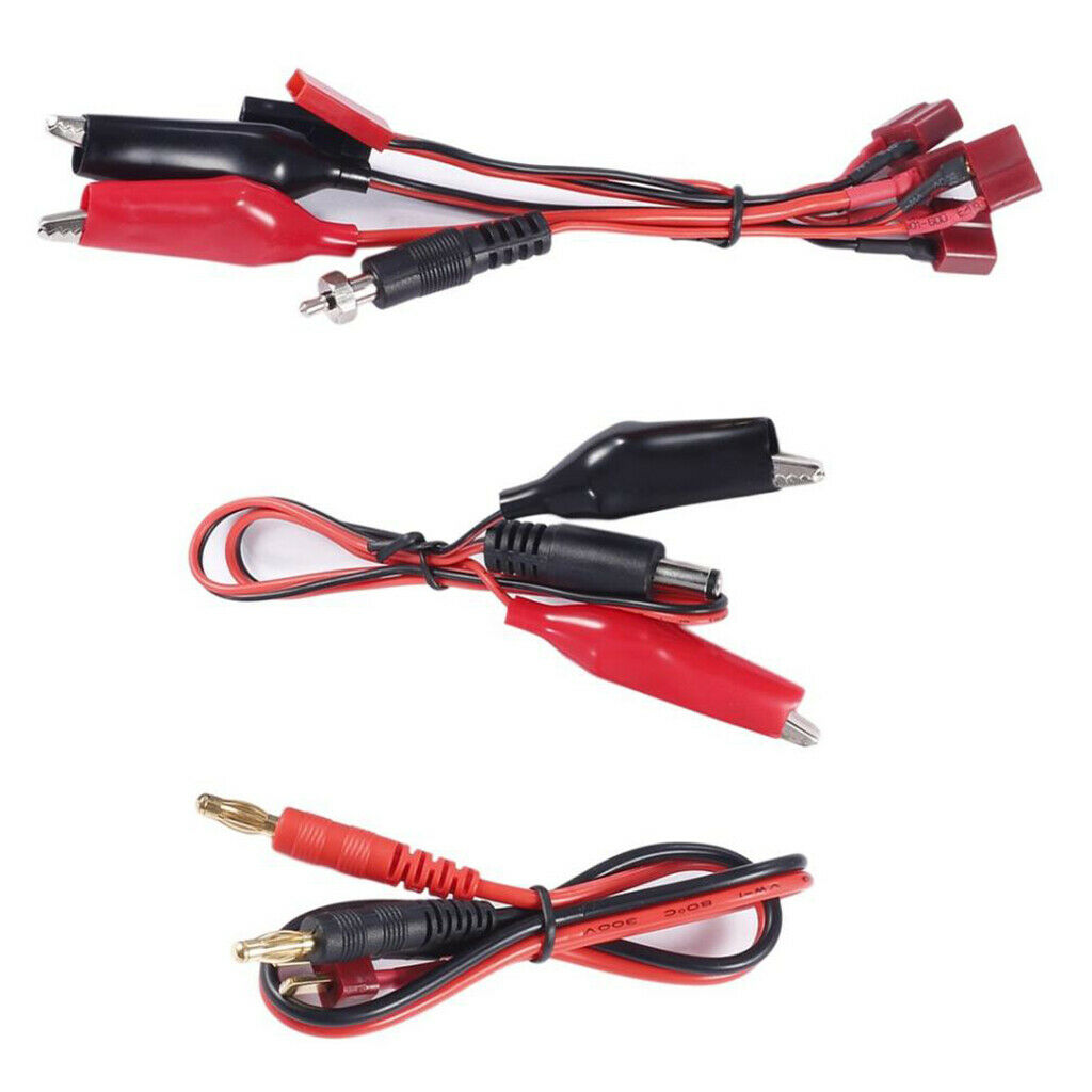 RC Connector Cable Set T Plug Banana Plug Wire Set for   B6 B6AC Charger