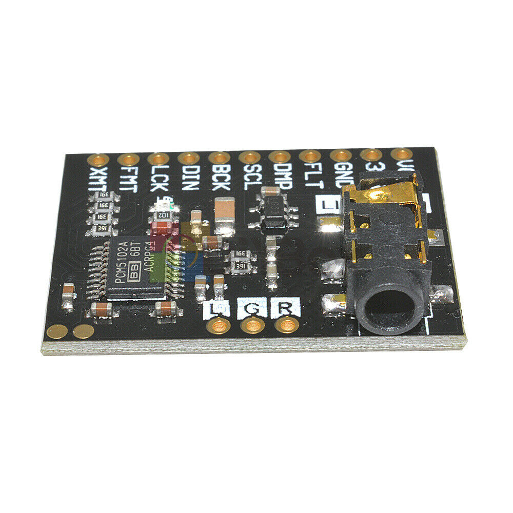 I2S PCM5102A DAC Decoder 32bit Player Module ES9023 PCM1794 For Raspberry Pi New