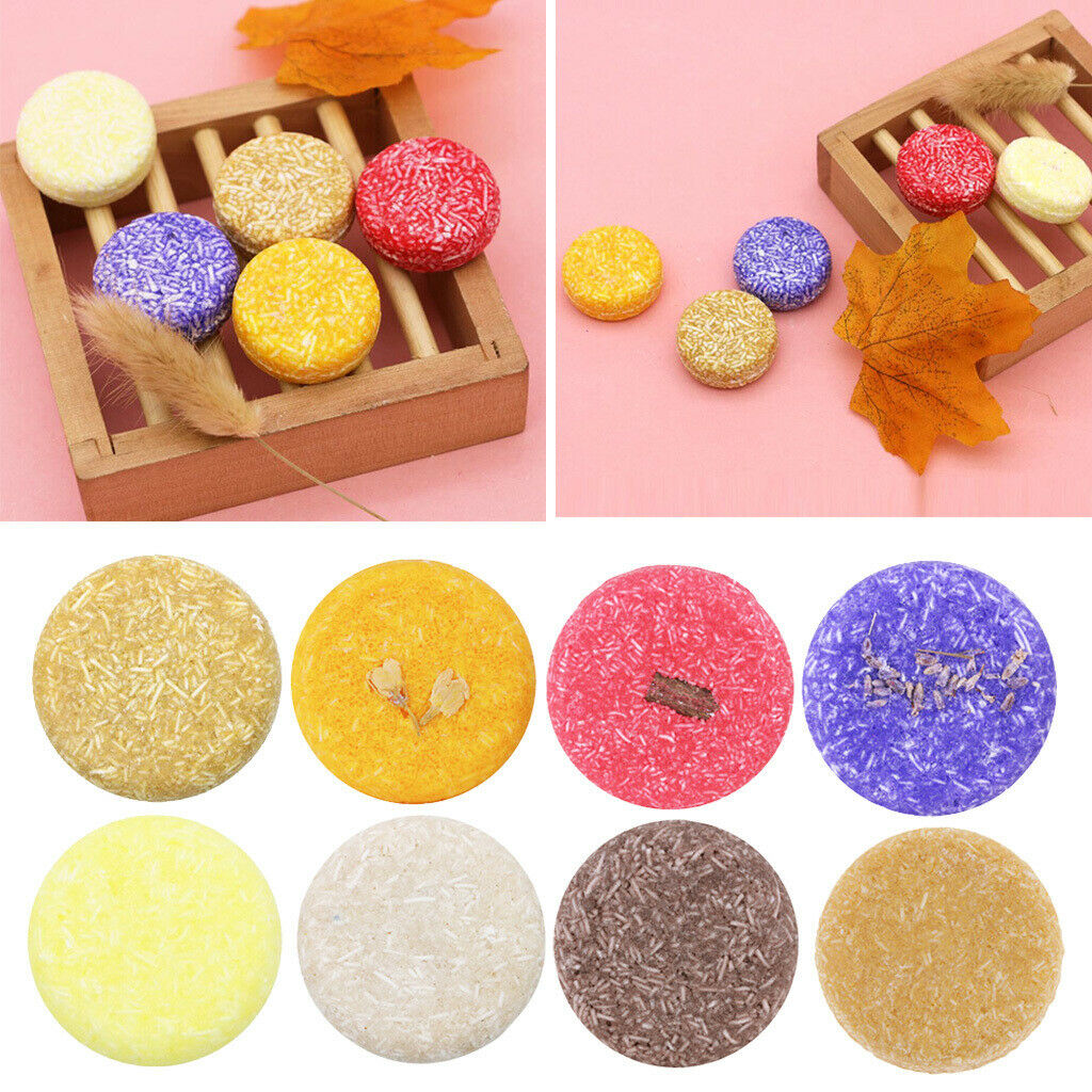 Natural Herbal Hair Nourish Solid Shampoo Bar Organic Moisturise for Hair Skin