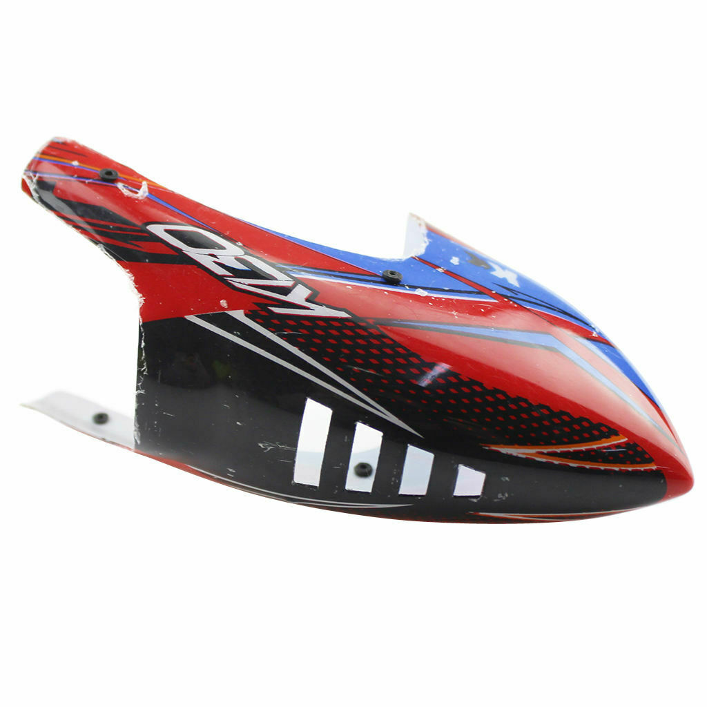 Plastic canopy with 4 rubber rings for WLtoys V950 RC