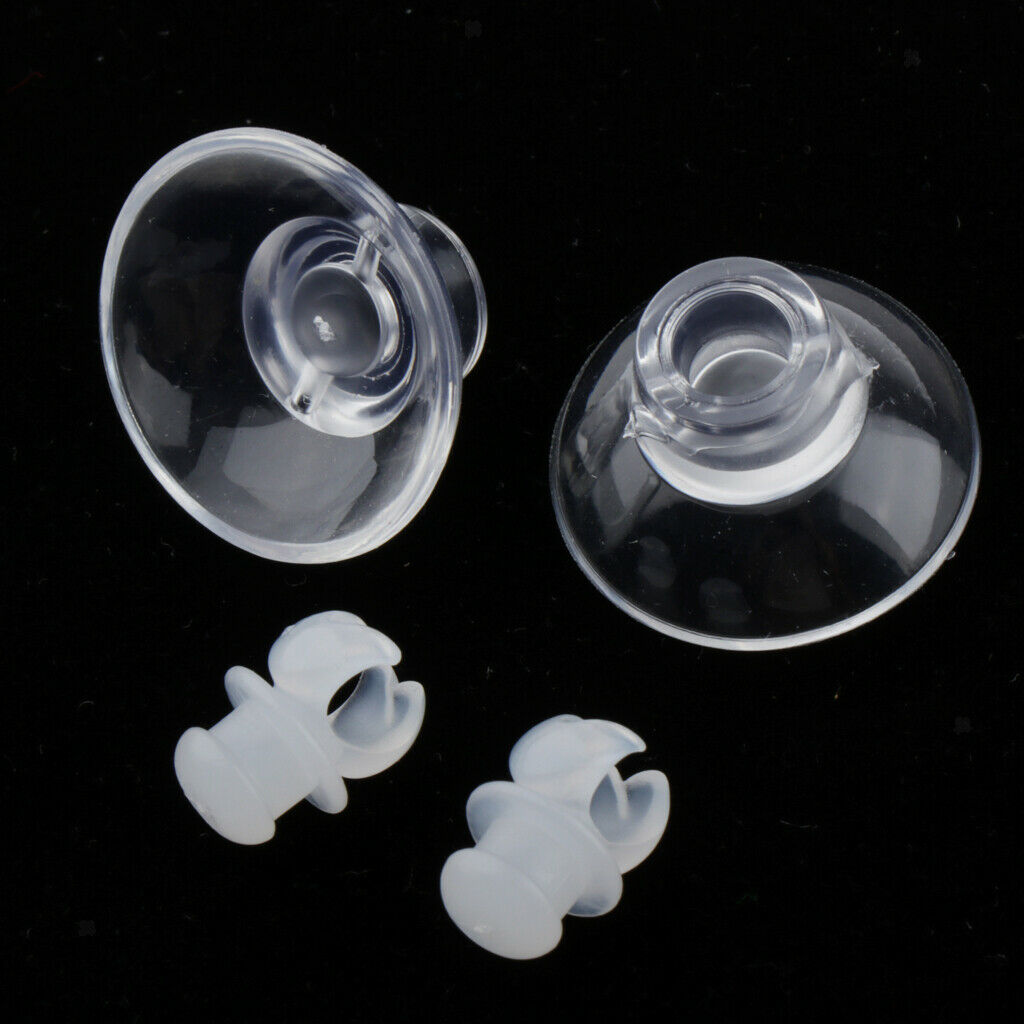 Acrylic Submersible Pump Clear Bracket for Fish Tank Aquarium Pump M