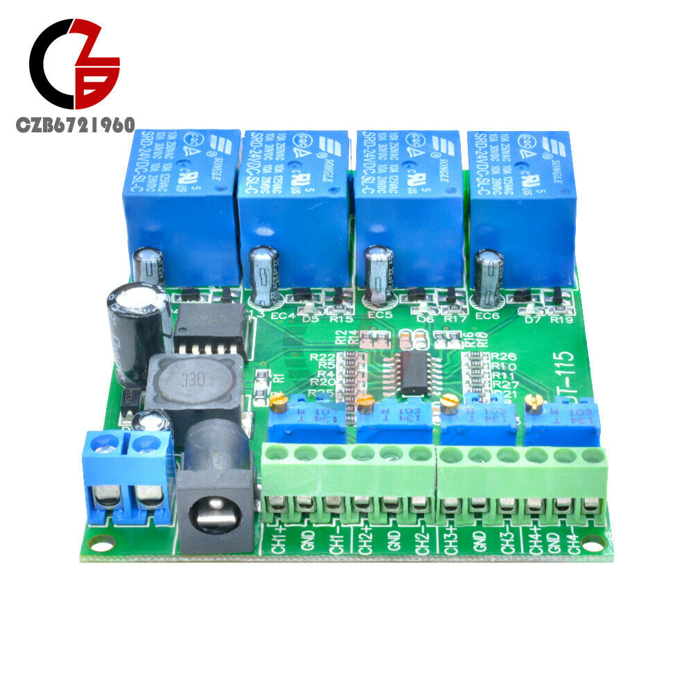 DC 24V 4 Channel Voltage Comparator Stable LM393 Comparator comparison Module