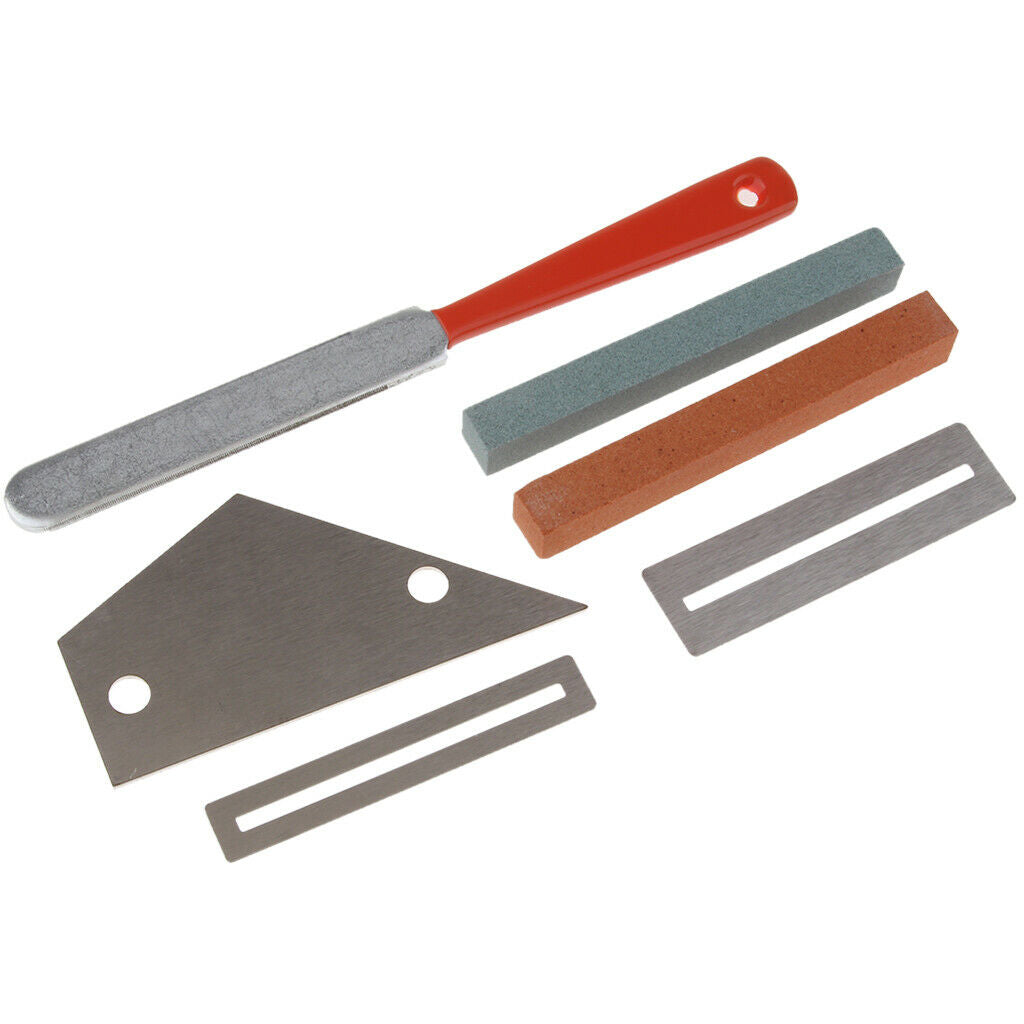 Guitar Maintenance Kit Grinding Stone Fret Rocker File Fingerboard Protecot