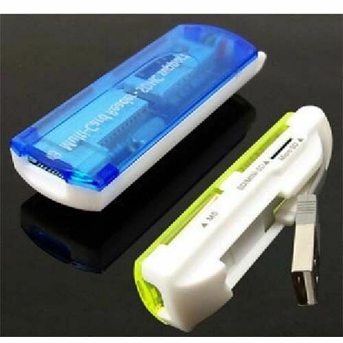 50pcs All in 1 USB 2.0 Memory Multi-Card Reader SDCH MS/SD/TF/m2 brand