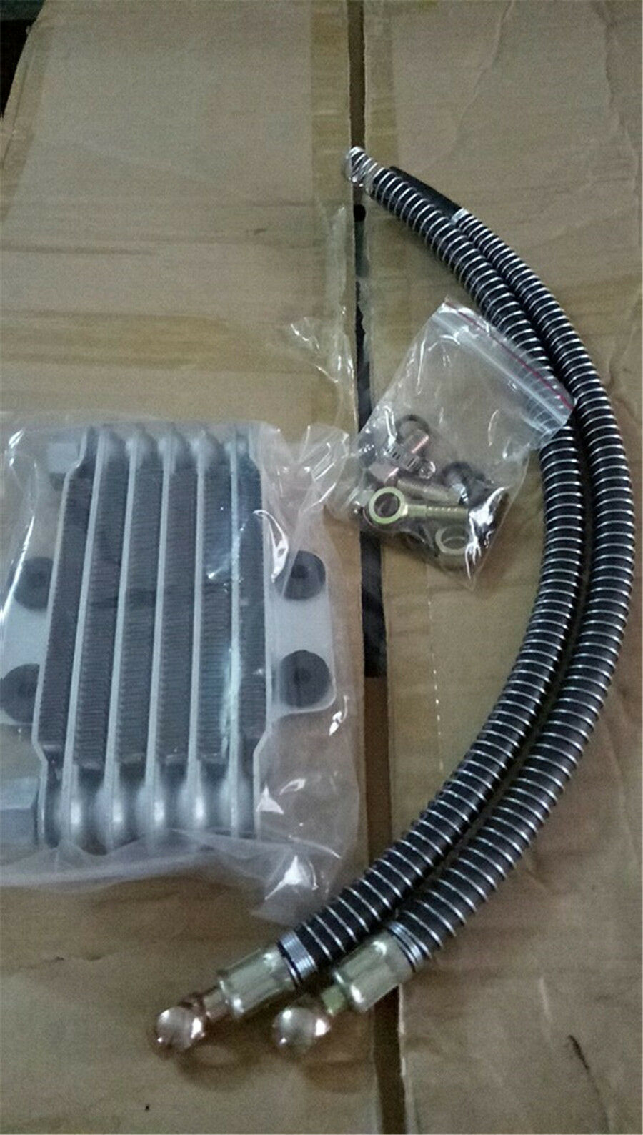 1pc Oil Coller Radiator Kit for Dirt Pit Bike Monkey Racing Motorcyle Kayo BSE