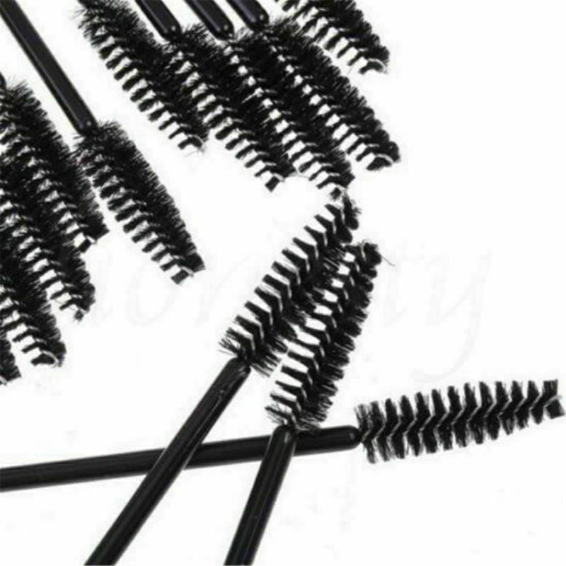 50pcs Disposable Mascara Wands Eyelash Brush Applicator Extension Makeup Tool