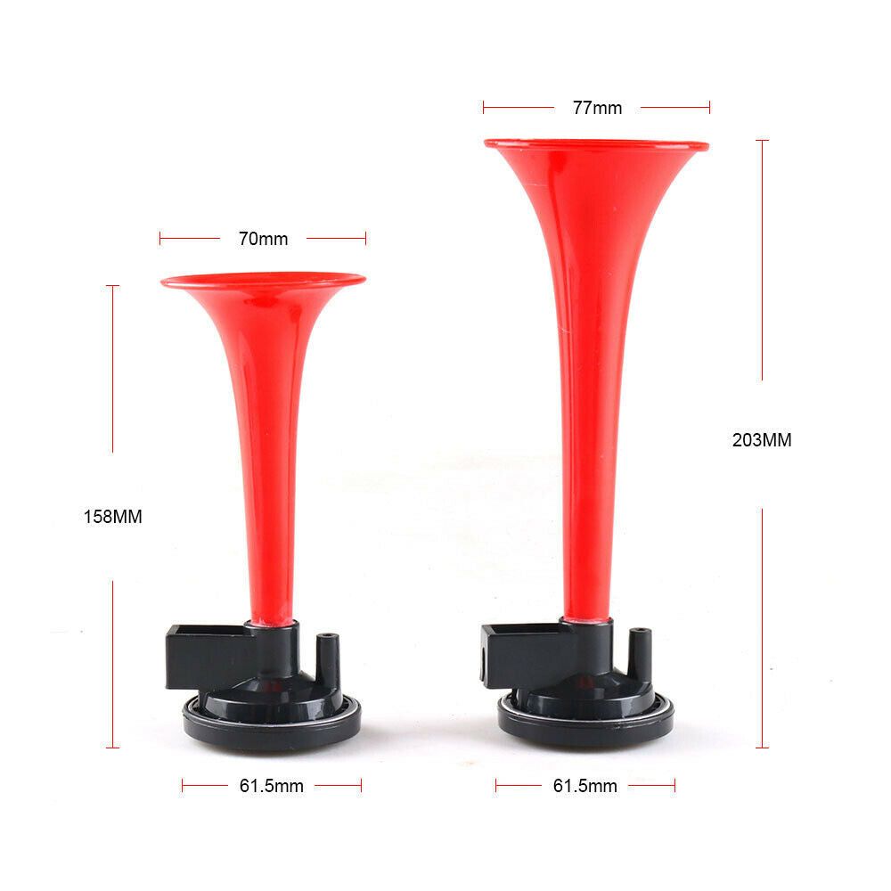 115dB 12V Dual Trumpet Air Horn Super Loud For Train Car Van Truck Boat Air Horn