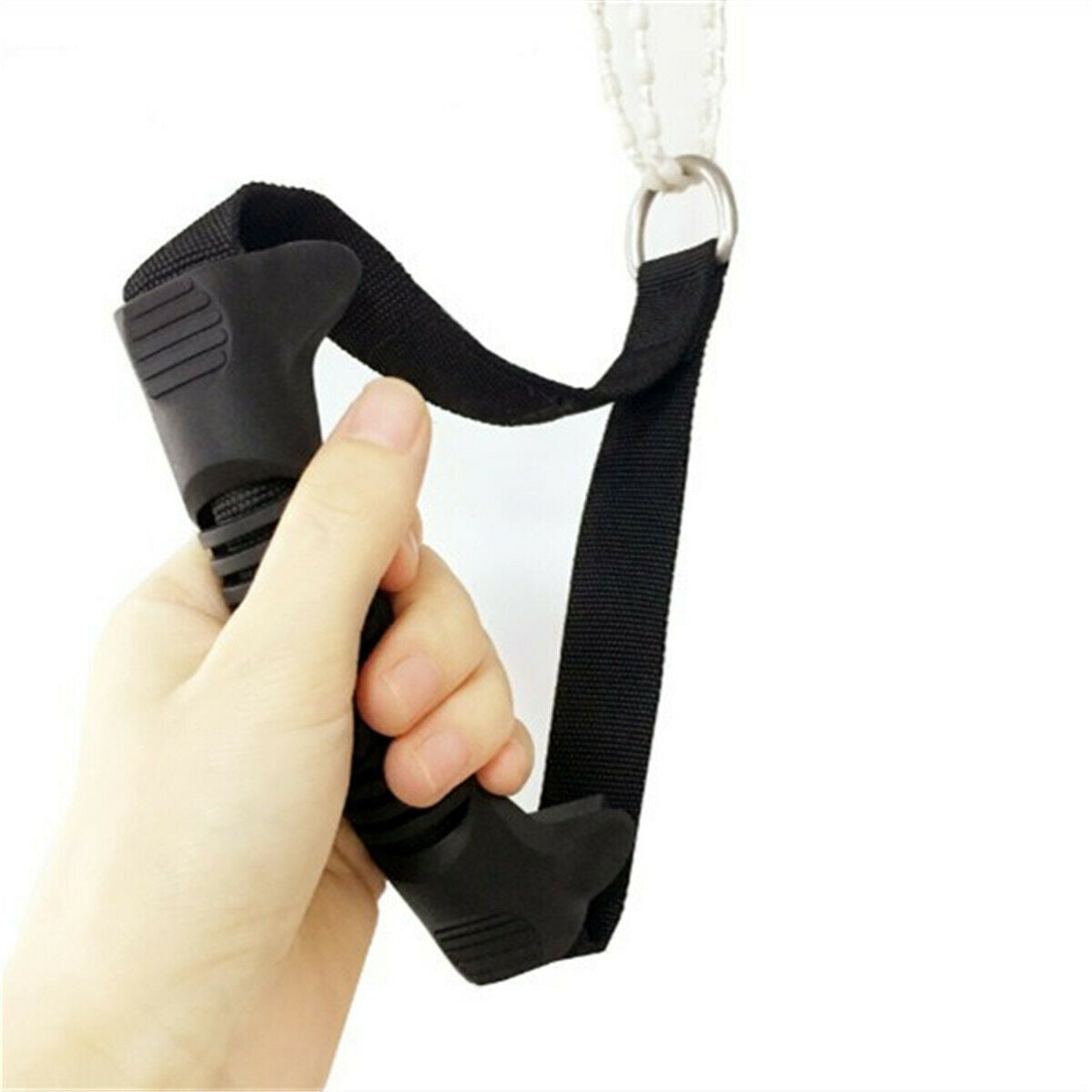 1x Exercise Equipment Grips Wide Handles Pull Rope Handlebar Attachments