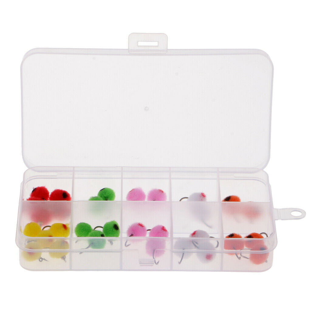 36pcs / Box Fly Fishing Lures Baits Fish Kit Fishing Accessories