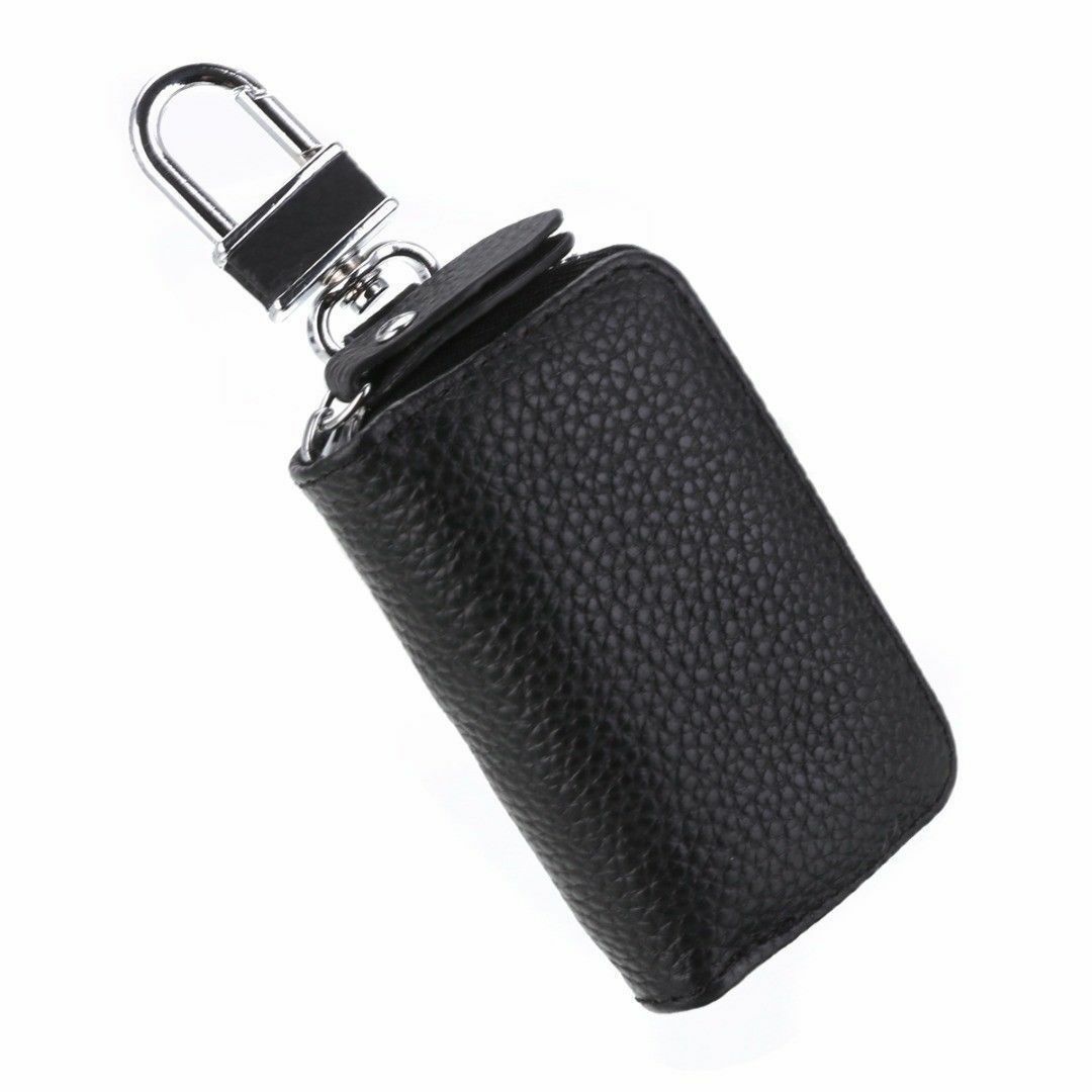 Voiture Universel PU Cuir Smart Ã  Distance ClÃ© ChaÃ®ne Support Gousset Sac BK L60