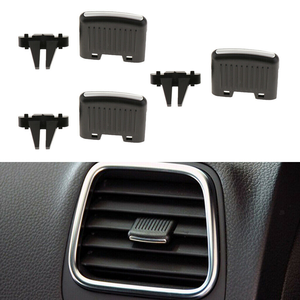 Pack of 3 Air Vent Outlet Tab Clip Air Conditioning Vent Replacement Tab for VW