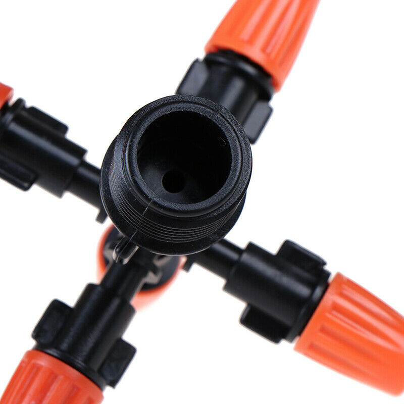 Garden Sprinklers Automatic Watering Lawn 360° Rotating Sprinkler 5 Nozzl.l8