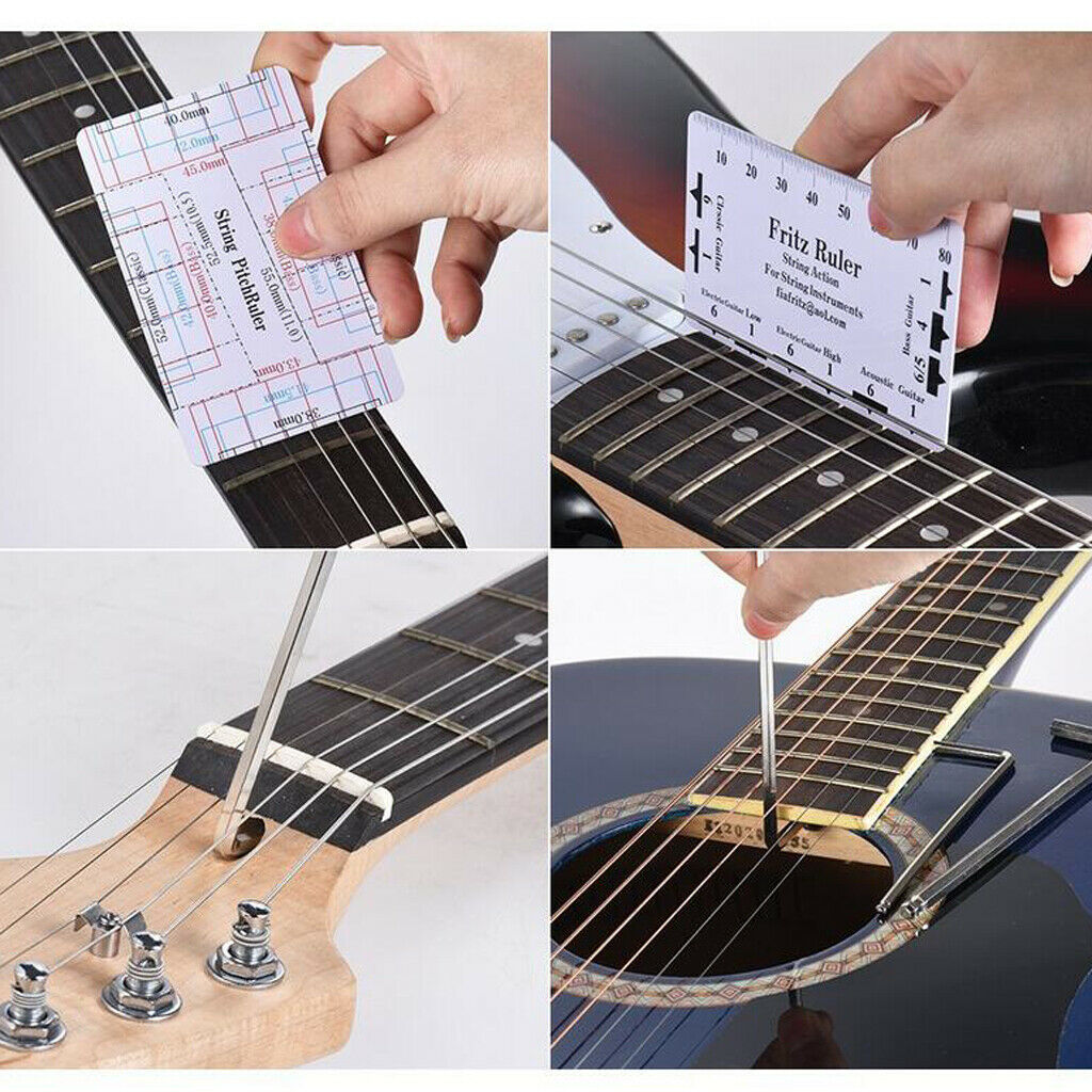 Guitar Kit Scythe Wrench Chord Distance Cutters Maintenance Sets Accessories