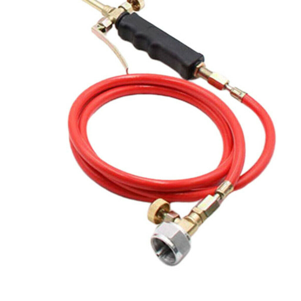 Weed Burner Gas Welding Torch Garden Roof Grass Blowtorch Flamethrower Hose