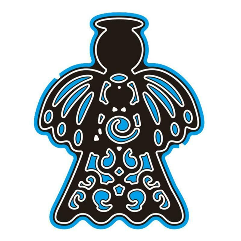 Angel Metal Cutting Dies Stencil DIY Scrapbooking Album Paper Card Template Mold