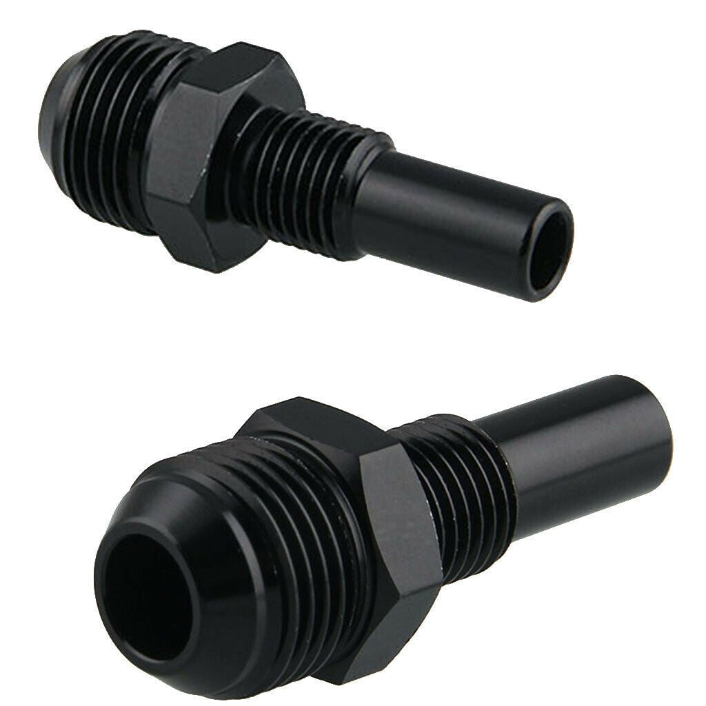 Pair Premium Oil Cooler Adapter for GM 4L80E AN8-1/4NPS Transmission 97-07