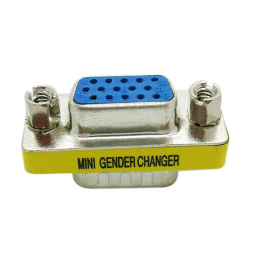 Adapter connector VGA DB15 15 Pin Male Female VGA SVGA Converter Gender I6F2F2
